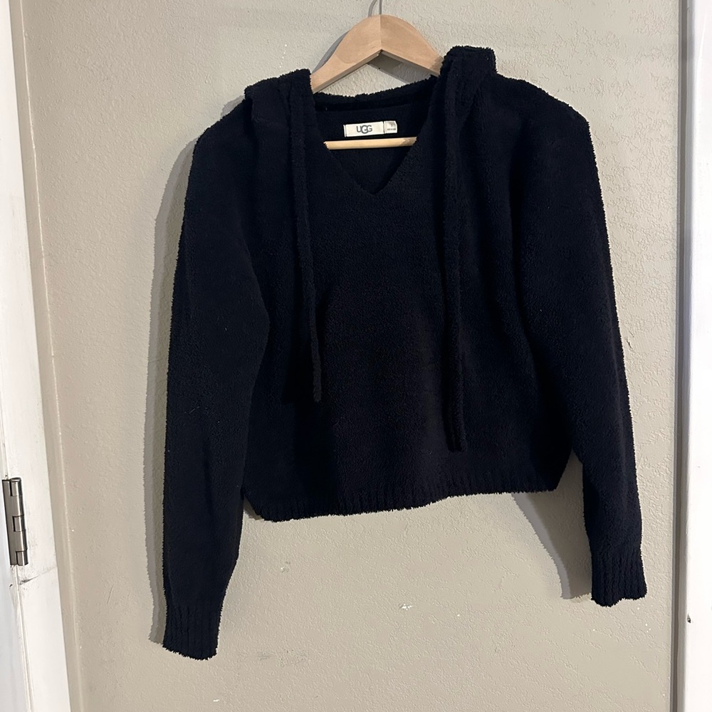 UGG Black Hooded Sweater